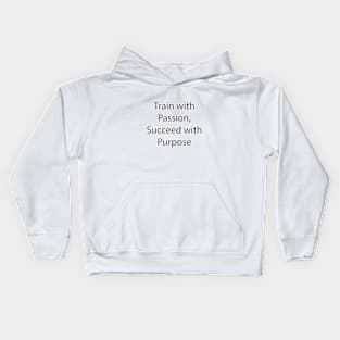 Fitness Quote 7 Kids Hoodie